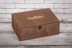 Подарочный набор SteelHeat PREMIUM BOX AFRODITA + деревянная коробка + стартовый комплект