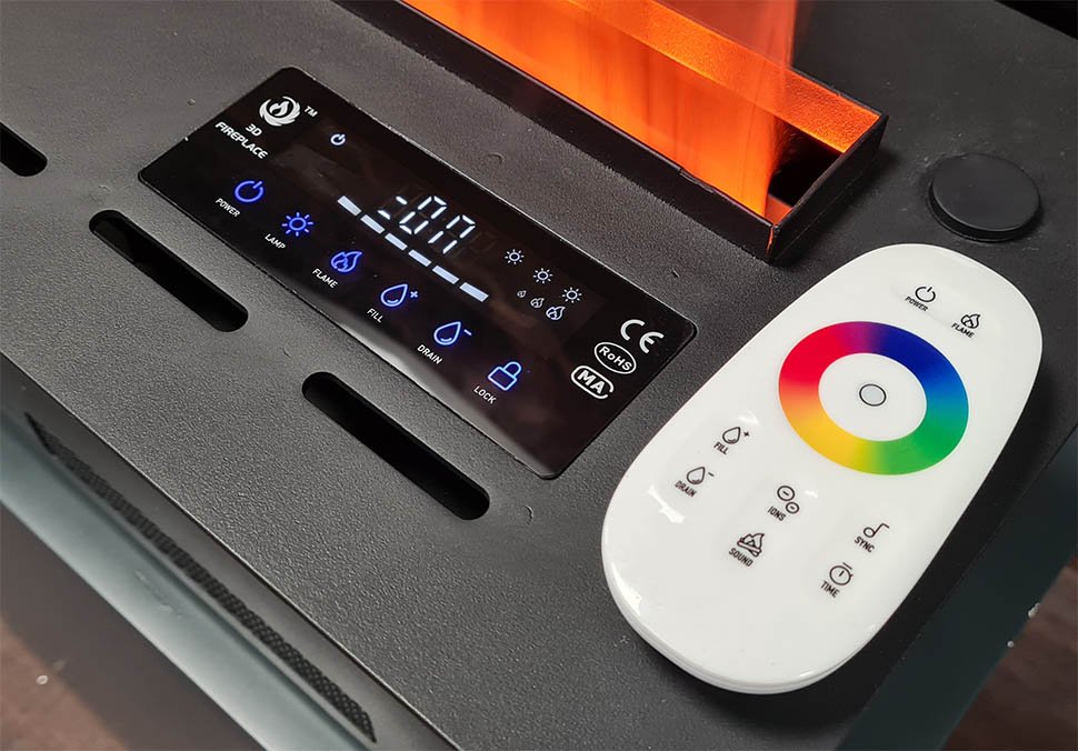 Паровой камин SappFire 1800