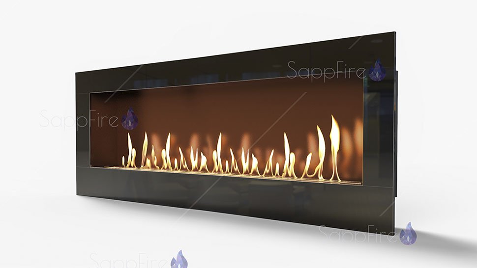 Биокамин встраиваемый SappFire Mercury Stemalit 1800