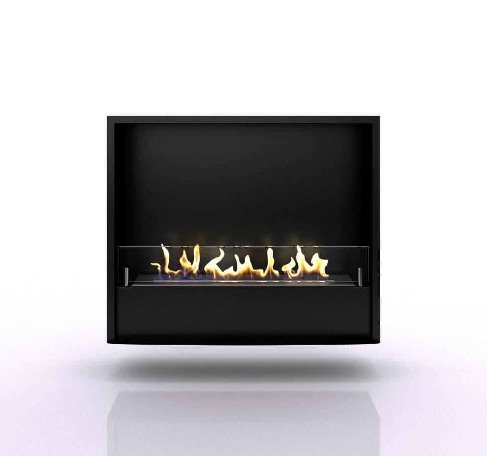 Биокамин в мраморном портале Firezo Alto